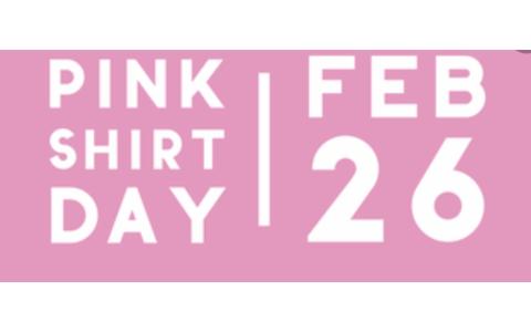 Pink Shirt Day, February 26