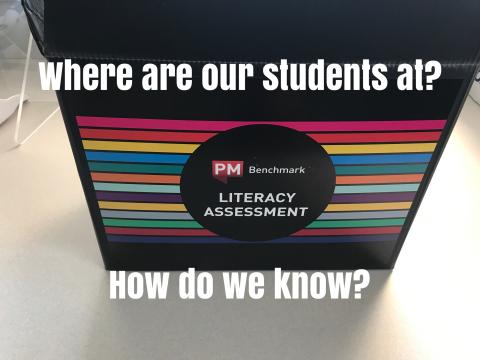 Literacy Questions:  Where are our students at?  How do we know?